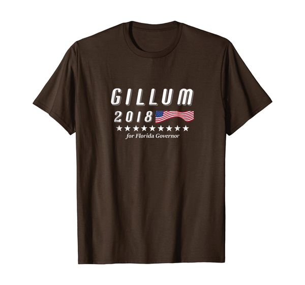 

andrew gillum for florida state governor 2018 shirt, White;black