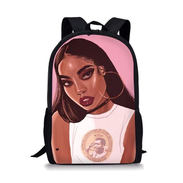 

backpack african black queen for teen boys girls cute kids girl school cool primary children student bagpack