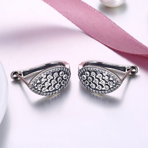

s925 pure tremella button women's diamond water drop earrings, Golden