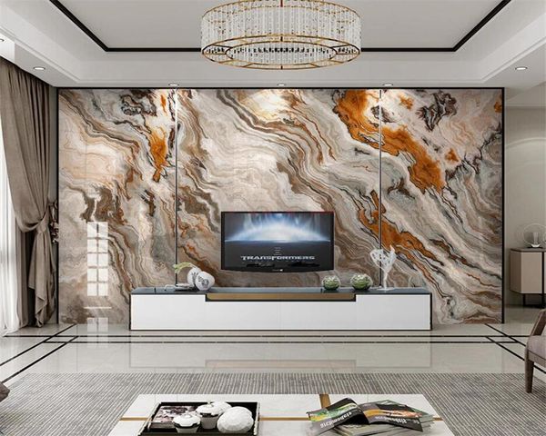 

shuhiko angepasst landschaft abstrakte marmor tv hintergrund moderne neue mode tapete tapeten wohnkultur wallpapers