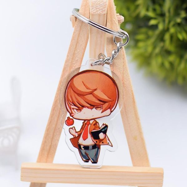 

death note keychain anime keyring accessories keychains, Silver