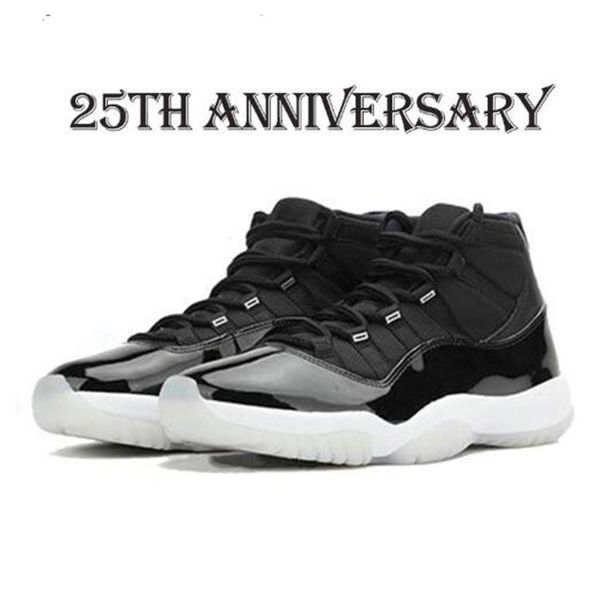 

jumpman 25th anniversary 11s basketball shoes for men women 2021 low 11 95 black trainers sports sneakers 21uxd3