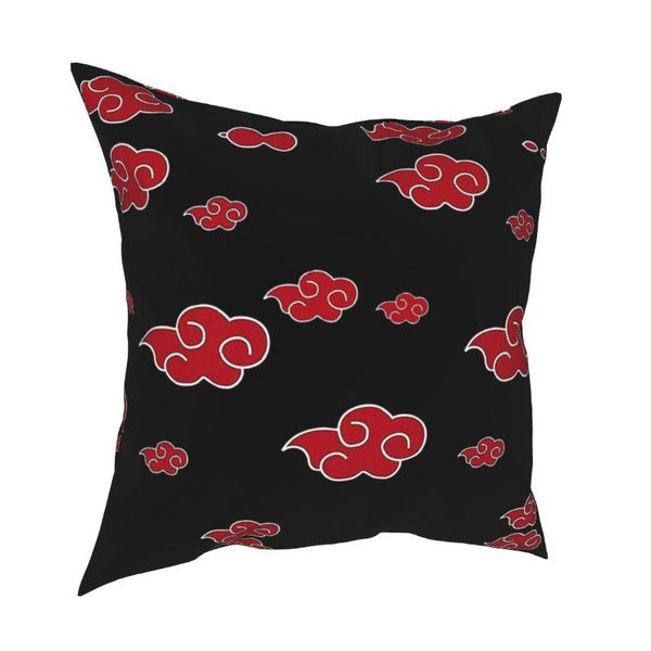 

cushion/decorative pillow clouds pillowcase polyester cushion cover decorative konoha akatsuki neji case home zipper 40*40cm