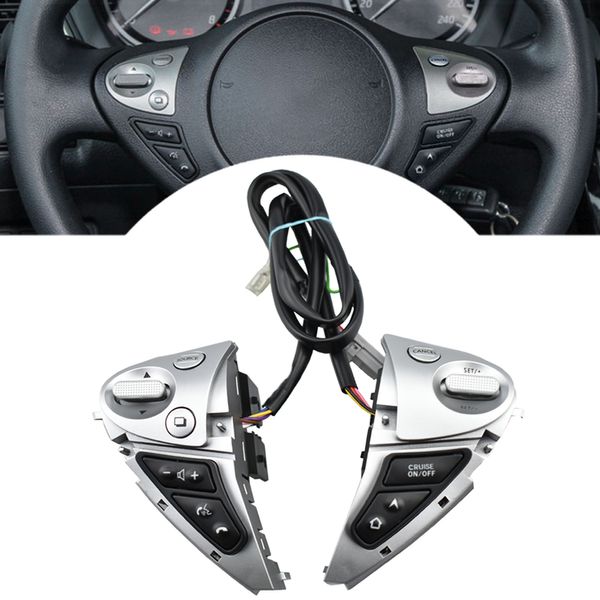 Interruttore del pulsante di controllo del volante dell'auto Telefono volume multifunzione per Nissan Sylphy Bluebird audio 2016-2020