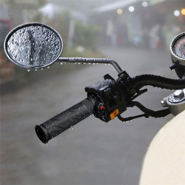 

handlebars 2pcs motorcycle five-speed control temperature high-end electric heating handle adjustable waterproof