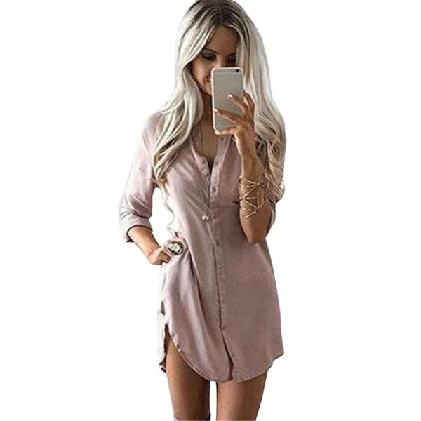 

women's blouses & shirts women long sleeve womens and ladies midi office blouse black, White