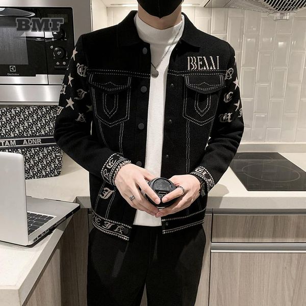

men's jackets spring autumn korean fashion streetwear slim coat kpop clothes 2021 japanese harajuku college style casual men clothing, Black;brown