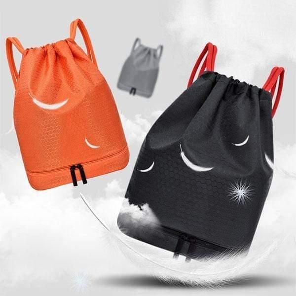 

storage bags wet and dry drawstring backpack with shoe box