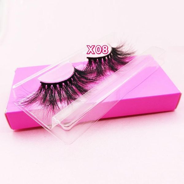 

3d mink eyelashes thick full strip 25mm lashes false 5d1