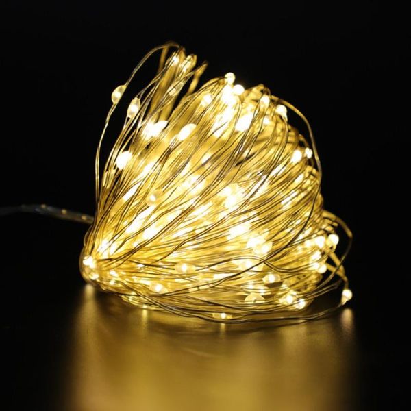 

strings 1m 10led strip light led string copper wire battery powered christmas fairy for garland holiday wedding party decor