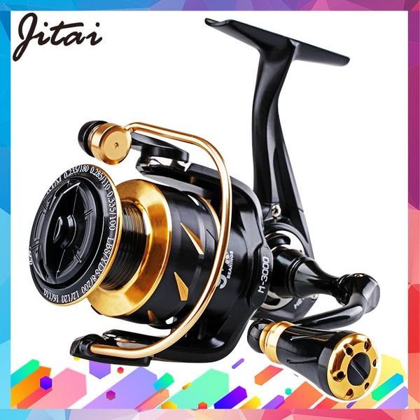 

meteor 2021 spinning reel fishing 9+1bb aluminium handle max drag 8kg and spool 5.2:1 speed multicolor carp fish baitcasting reels