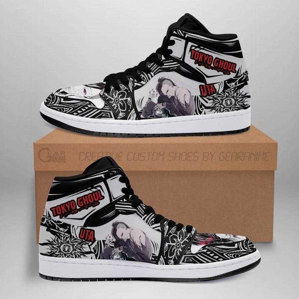 

tokyo ghoul uta sneakers custom anime sho