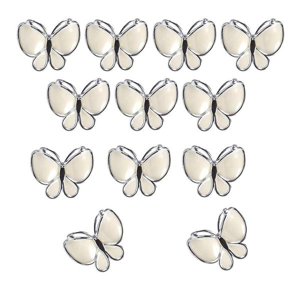 

napkin rings butterfly set of 12,silver ring for year,easter,christmas,holiday,el,dinner party and table
