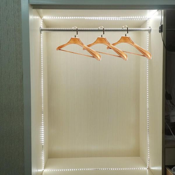 

cabinet light pir motion sensor led lights for kitchen under bedside stairs wardrobe night security lamp battery power