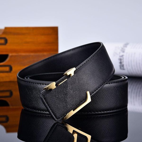

2021 fashion luxury men designers belts alloy v buckle belt genuine leather waistband, Black;brown