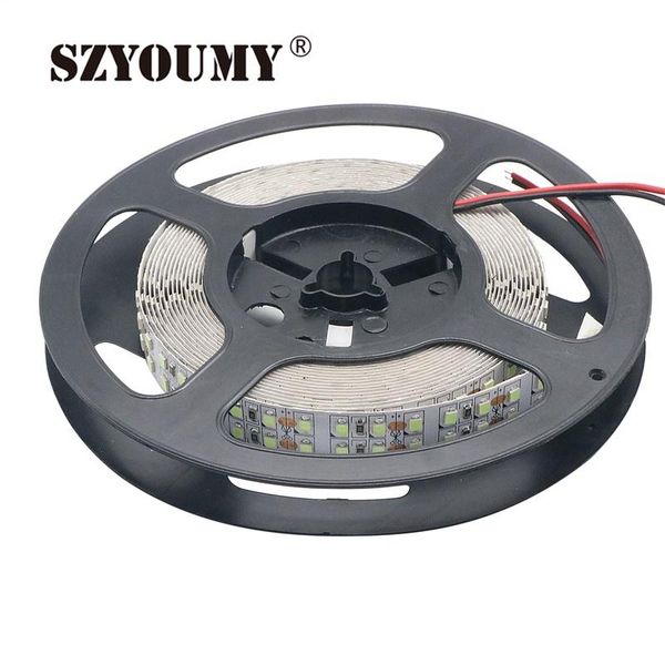 

strips szyoumy ice blue 240leds/m led strip 2835 dc12v 1200leds ip20 non waterproof flexible light double row smd2835