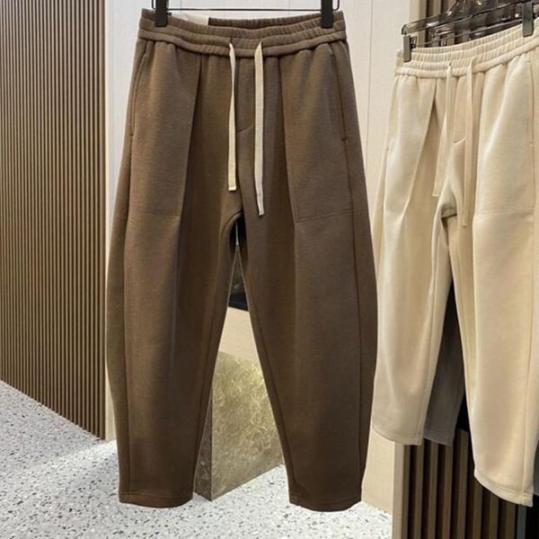 

men's pants outdoor sport men casual sweatpants trousers loose jogging haroun pantalones de hombre, Black