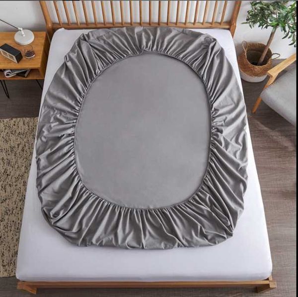 

sheets & sets 100% cotton bed sheet one-piece bedspread protective cover el non-slip mattress bedding