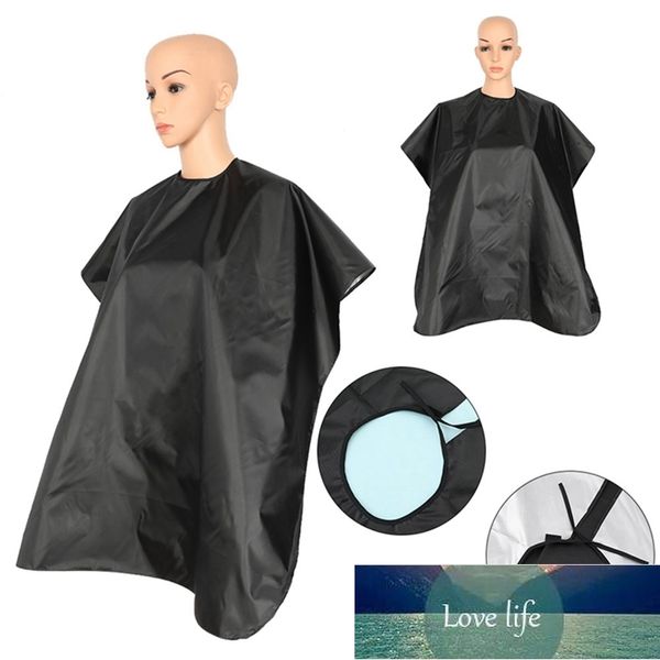 Adulto Cabeleireiro Cabo de Cabo Preto Vestido À Prova D 'Água Barbeiro Aventais Envoltório Cabeleireiro Cabelo Corte Capa Capa Cape Pano Para Estilo Ferramentas Preço de Fábrica Design Especialista