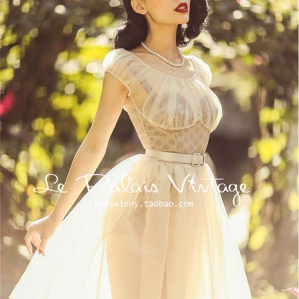 

casual dresses le palais limited edition vintage retro-elegant naked perspective ed as fairy set bra, Black;gray
