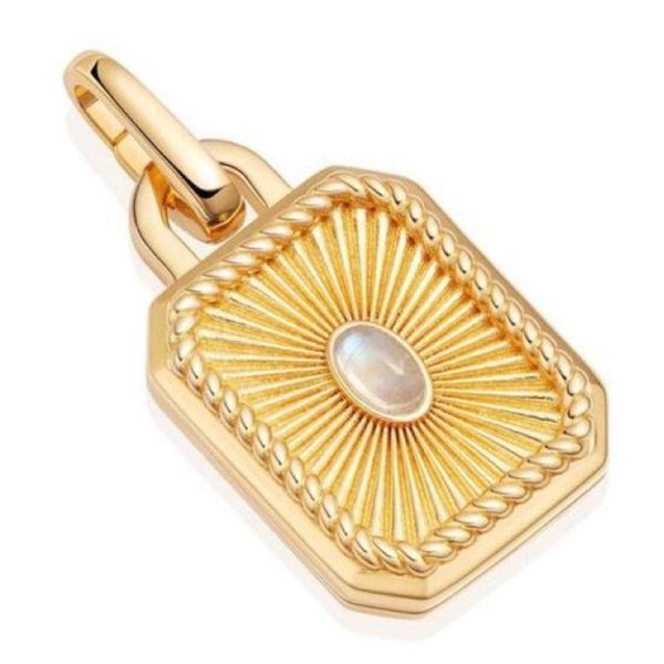

pendant necklaces stainless steel geometric square necklace & pendants fashion simple neck plated gold for women's gothic style chain j, Silver