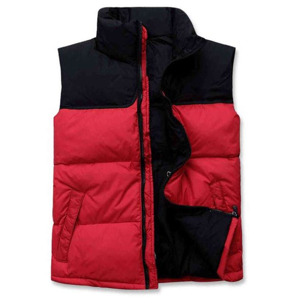 Gilet da uomo Gilet da uomo Giacca invernale Cappotto imbottito Gilet senza maniche di alta qualità Gilet casual Taglia Abbigliamento da uomo S-XXL Y1103