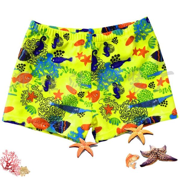 Damen Bademode Kinder Badehose Junge Anzüge Cartoon Print Jungen Beachwear Für Kinder Badeanzug Strand Kurz