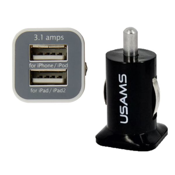 

practical and convenient usb dual connector, fast charging speed