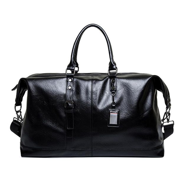 

duffel bags men's pu leather camouflage travel bag convenient large-capacity business hand luggage fitness sports han