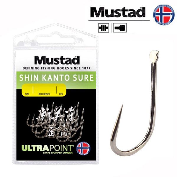 

mustad kanto pouting fishing hook squid with retaining groove high carbon steel needle hooks