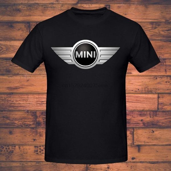 

men's t-shirts mini cooper logo foshion t-shirt, White;black