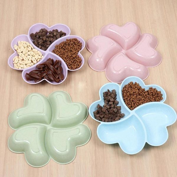 

cat bowls & feeders safe bowl reusable pet dish leak-proof slow eating food dispenser dishes
