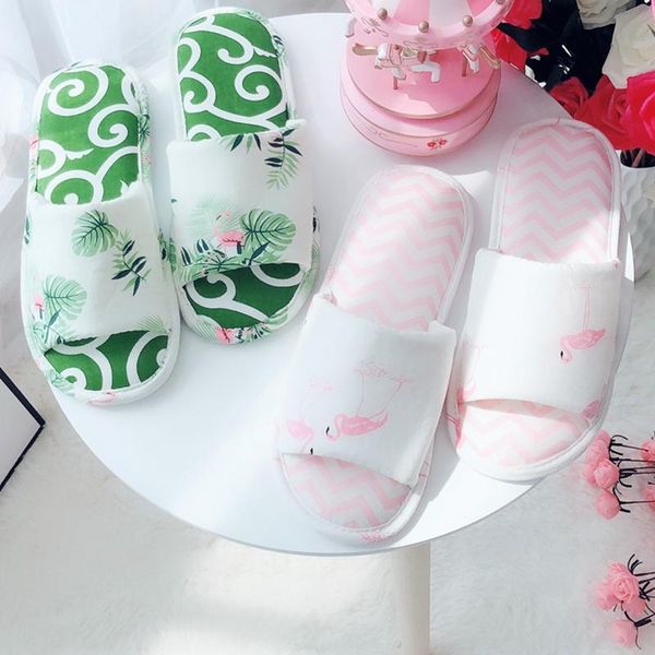 

slippers promotion asle price ladies winter love cute flamingo women indoor slipper, Black