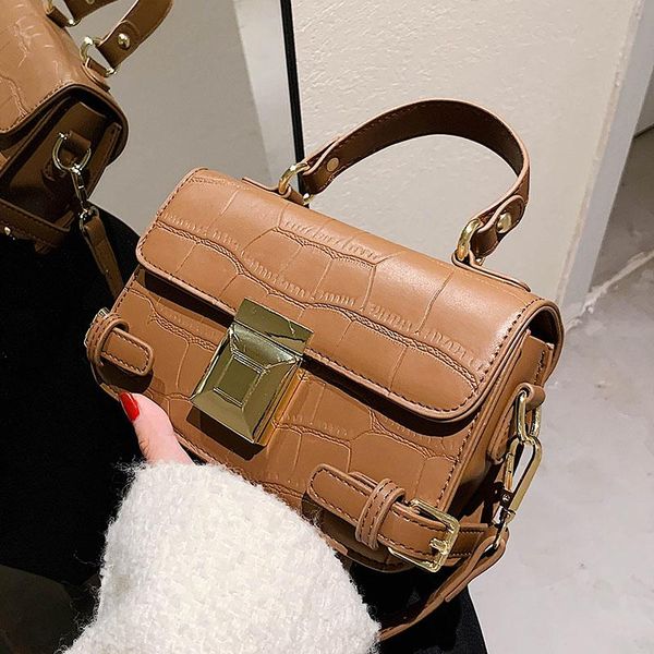 

evening bags alligator pattern small shoulder bag fashion single design messenger square
