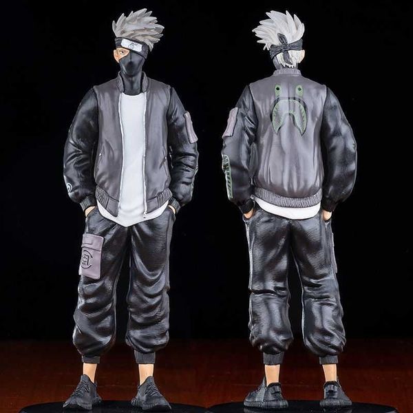 

naruto chaopai kakasi super large 33cm hand made model ornament animation doll