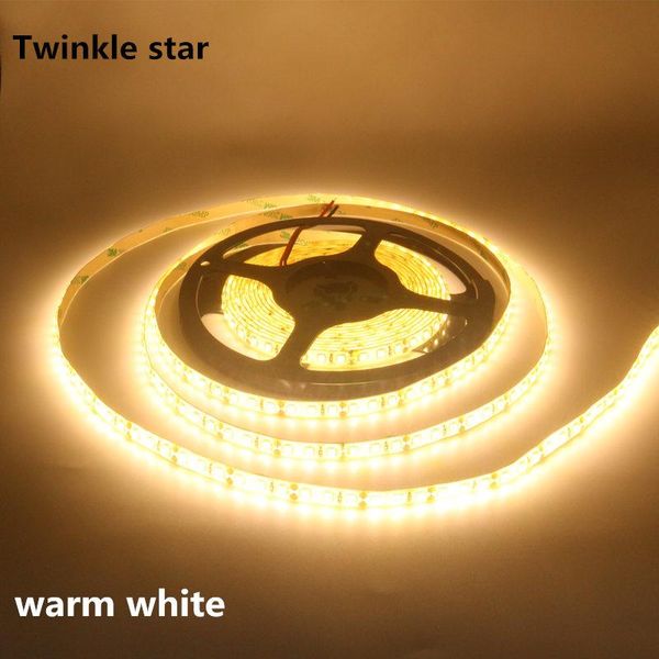 

led strip light 3528 smd 12v waterproof ip65 5m 600led cool white 6500k warm 3000k red green blue flexible tape stripe strips