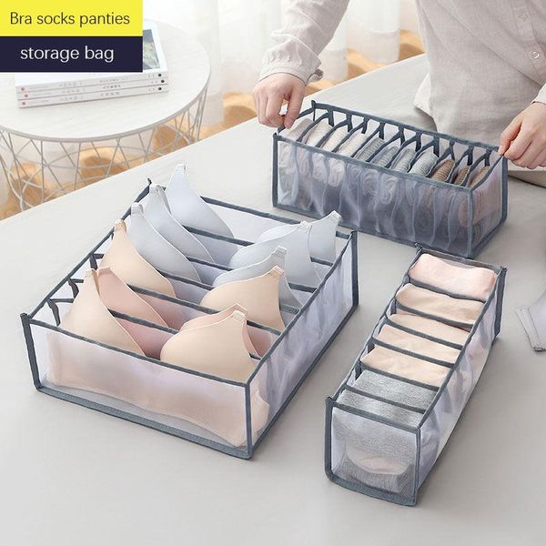 

storage bags underwear, socks, bra bag, finishing box, mesh drawer tool, compartment accessories