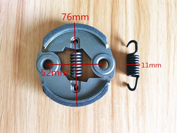 Kupplung + 1 Feder für Honda GX31 GX35 Mitsubishi TL33 TL43 TL52 T180 T200 T240 Motortrimmer Freischneider Ersatz