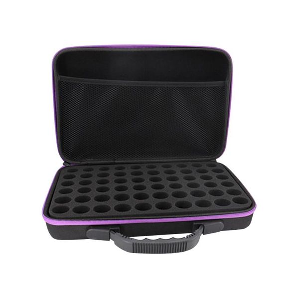 

storage bags essential oil case 60 bottles perfume box travel portable zipper handbag nail polish bag