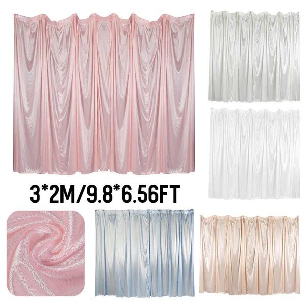 

party decoration ice silk wedding backdrops panels curtain stage banquet simple drapes background