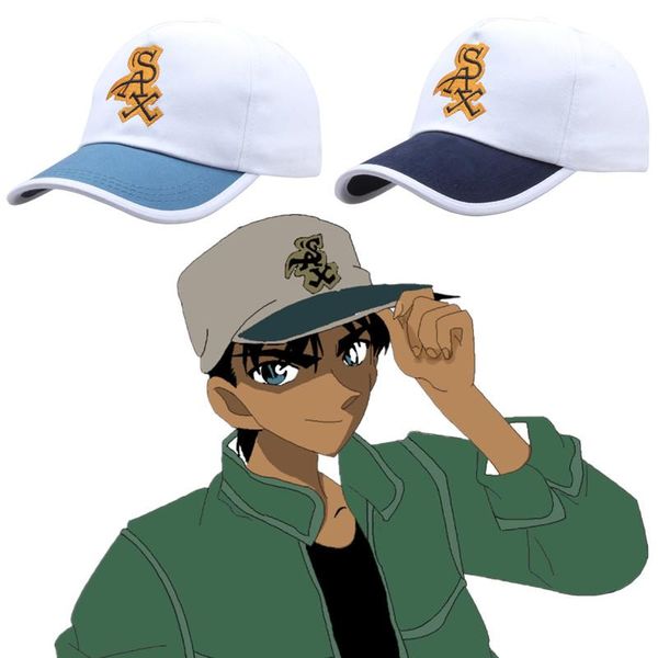 

other event & party supplies anime detective conan case closed hattori heiji cosplay hat cotton blend embroidery baseball cap adjustable pro