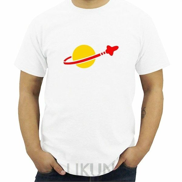 

classic space logo t shirt size s-5xl, White;black