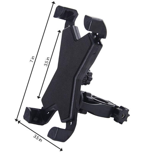

car & truck racks bicycle phone mount 360Â° rotation bike handlebar cell gps holder for motorbike mtb outdoor accessories
