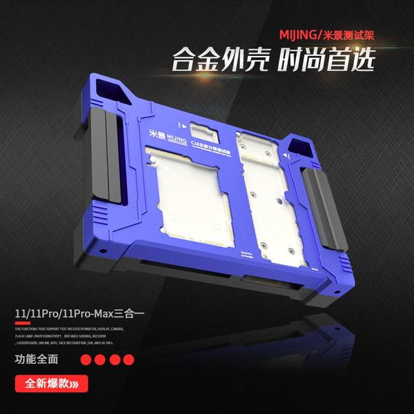 

power tool sets mijing c18 c17 for phone x xs xsmax 11 pro promax logic board function diagnostic quick tester repair motherboard fixture