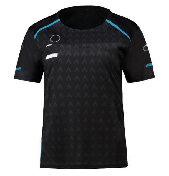 

2021 season f1 male racing team factory uniform female summer round neck short sleeve car logo t-shirt can be customized