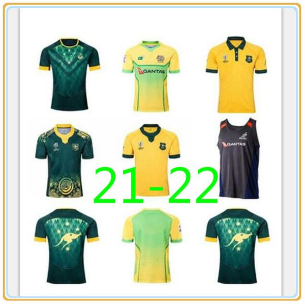 

2022 rugby 2021 jerseys home and away kangaroo s-5xl australian national league, Black