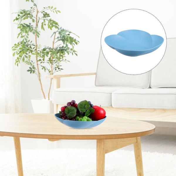 

dishes & plates 5pcs flower edge dessert plate multi-purpose snack premium