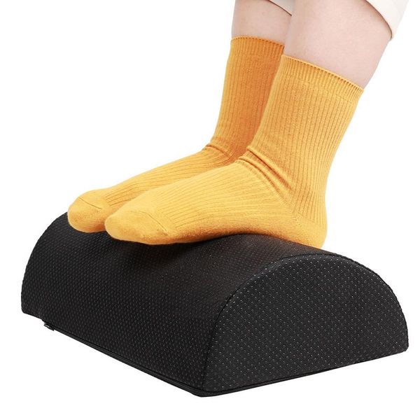 

pillow ergonomic foot rest cushion semi-circular massage support relax pain relief pad slow rebound side sleeping