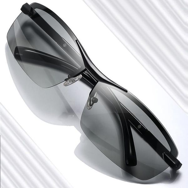 

sunglasses josiny polarized men's driving mirror glasses, White;black