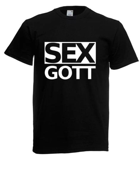 

mens t-shirt god size up to 5xl, White;black